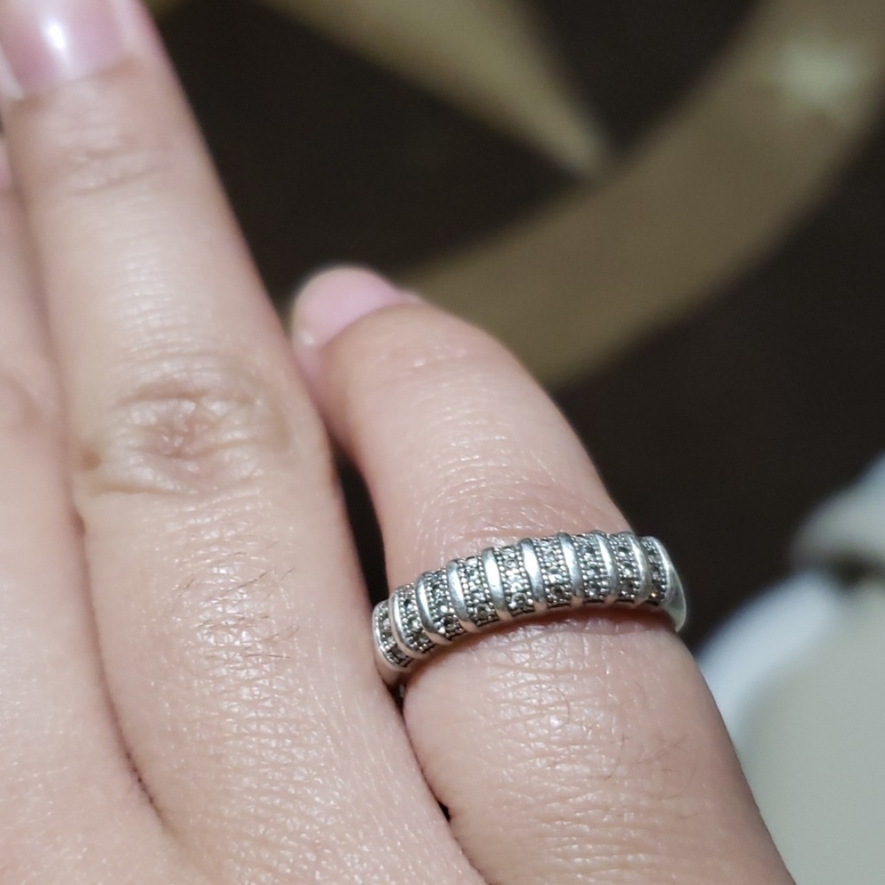 Sterling silver ring - Picture 4 of 4